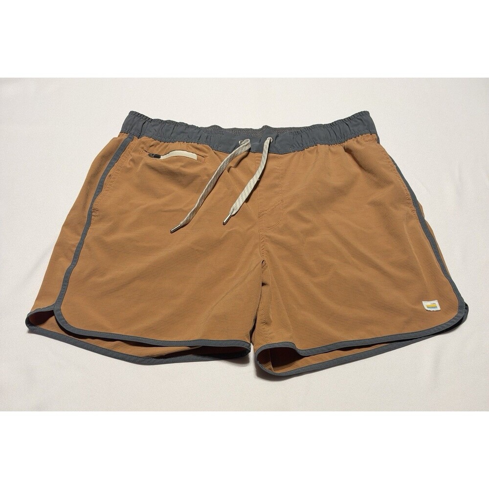 Vuori Banks Shorts Unlined V366 Athleisure Gym Training Workout Mens Large